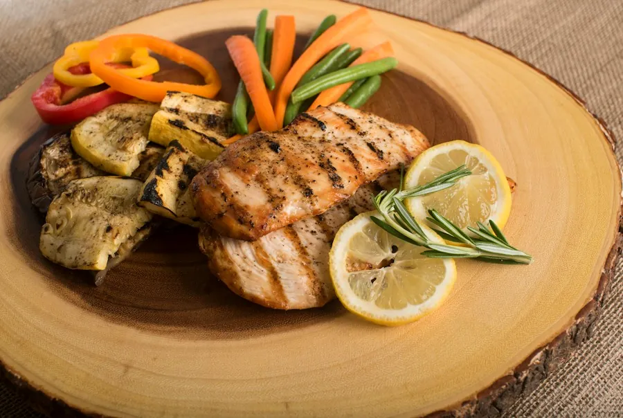 Fitness meal example