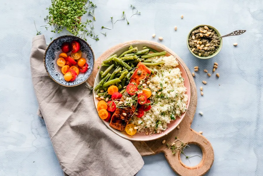 Gluten free meal example